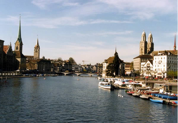 Vue de Zurich
